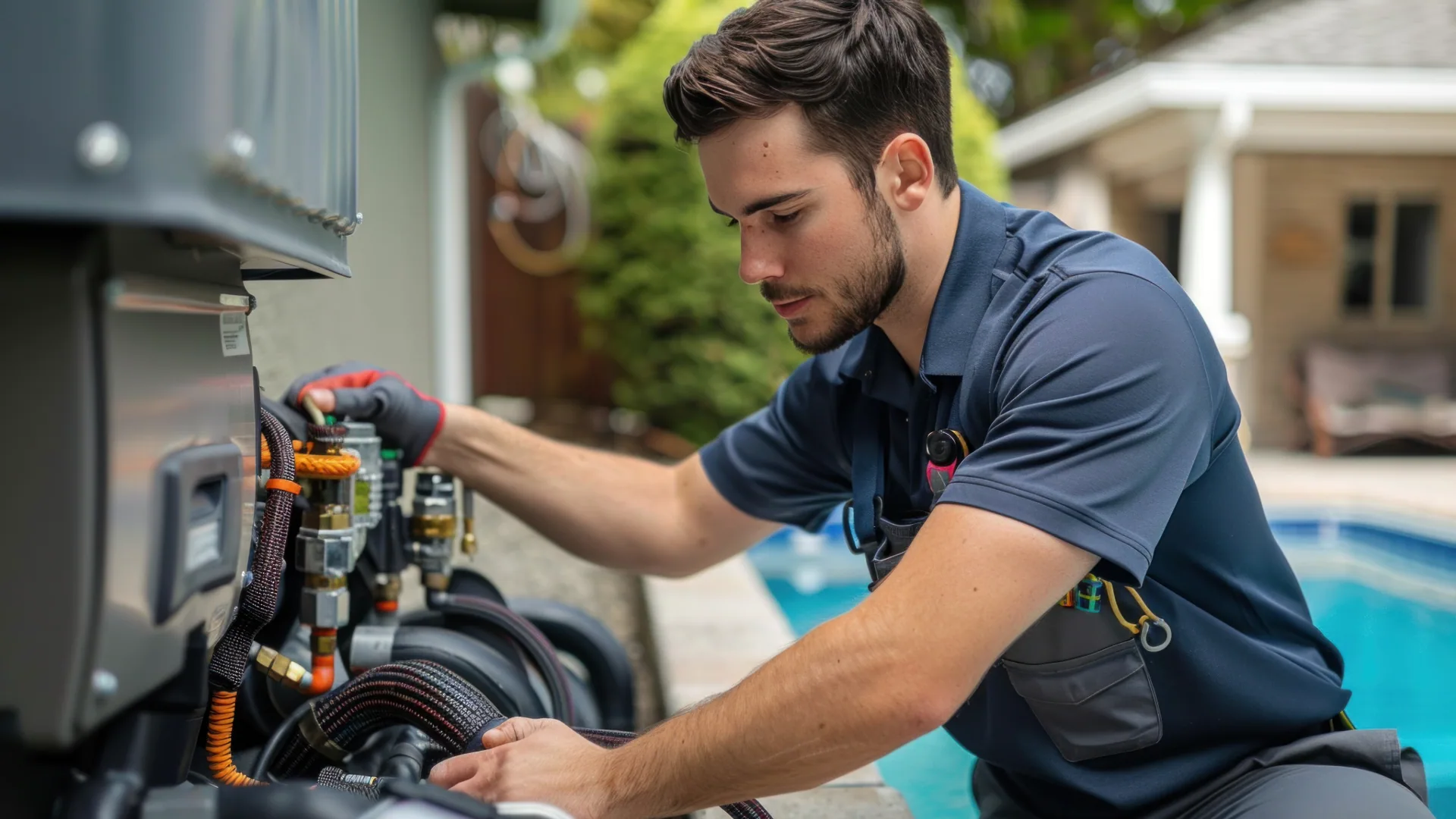 Pool pump and equipment repair service by Sunrise Pools